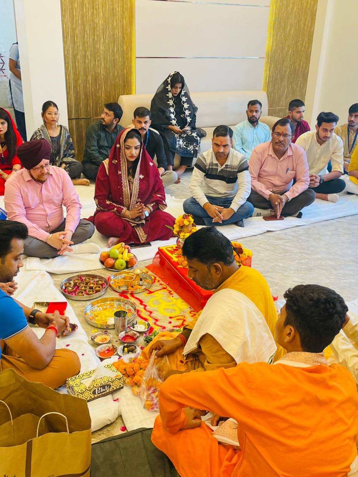 Diwali Puja Corporate Office