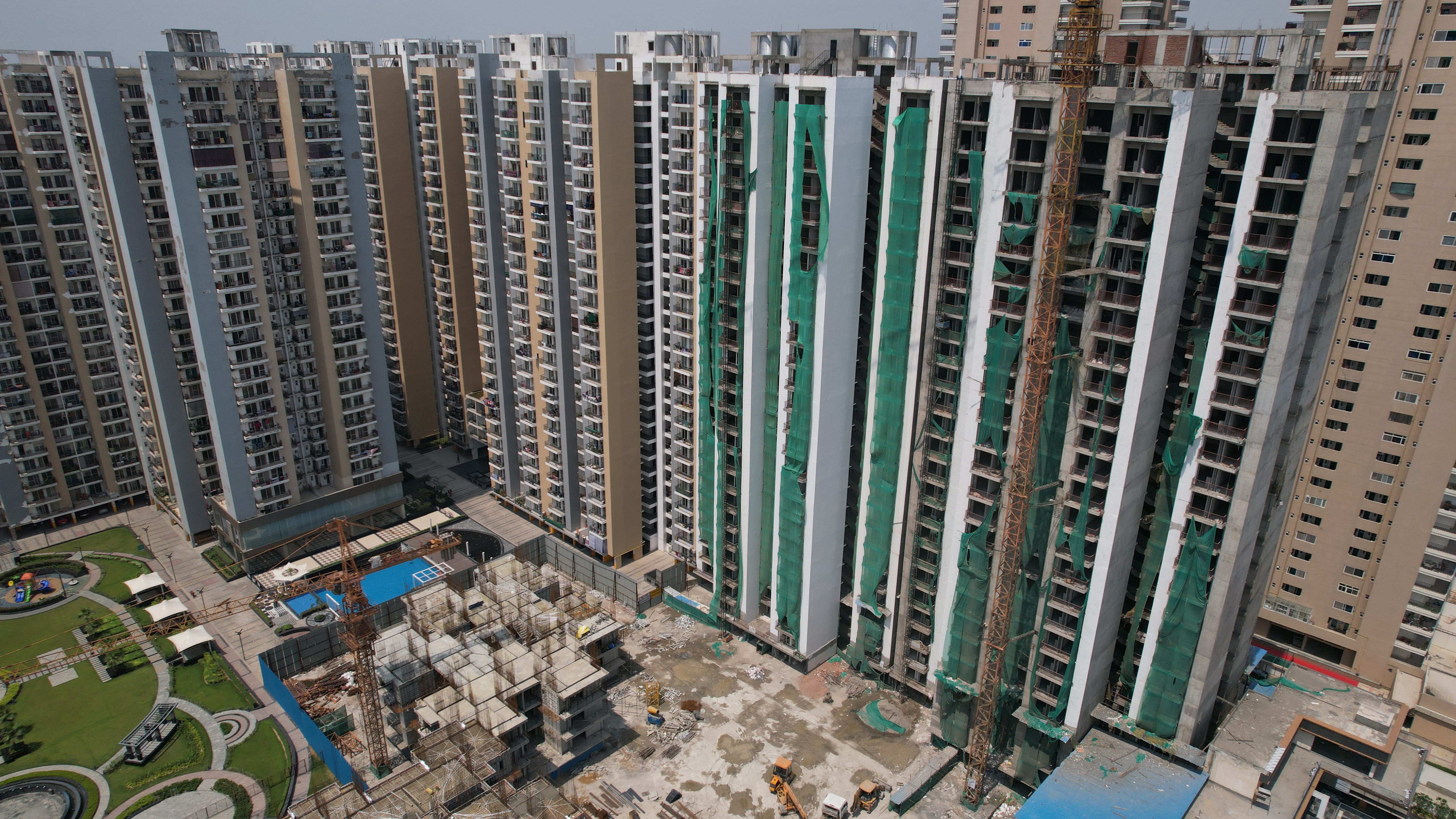 Panchsheel Greens II — Master Plan View