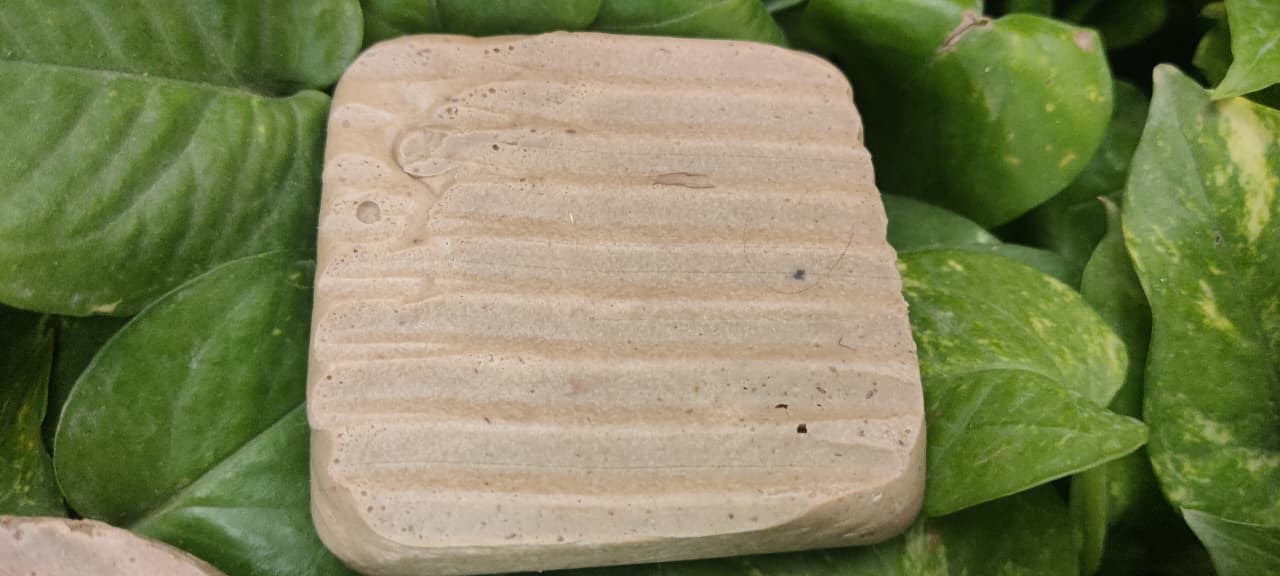 Grains & Glow Handmade Exfoliating Soap - Square